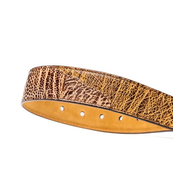 Marco Di Milano Alessio Belt Orix Genuine Ostrich Exotic Belt