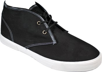 Robert Wayne "Maul" Black High Top Cotton Sneakers