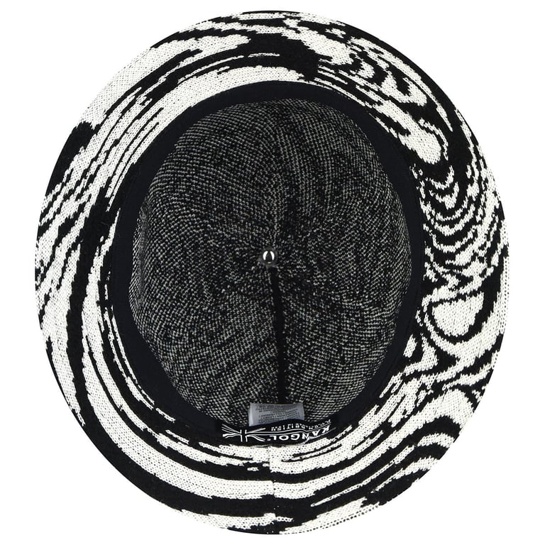 Kangol Black/Cream Liquify Casual Bucket Hat K3588 display picture 1
