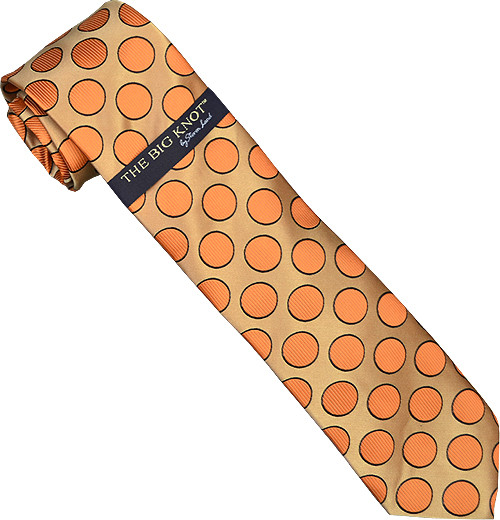 Steven Land Collection SL037 Big Knot Necktie and Hanky Set, Taupe ...