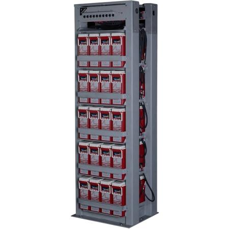 NSR0008 24VDC Zone 4 Pre-Wired Welded Battery Rack System | Radio Gagas