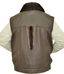 G-Gator Genuine Hornback Alligator Tails / Mink Vest 1