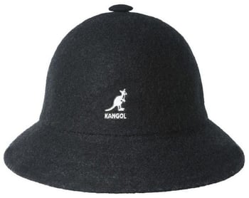 Kangol Black Wool Casual Bucket Hat K3451