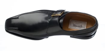 Ferrini Black Genuine French Calfskin Dress Shoes F3873BL