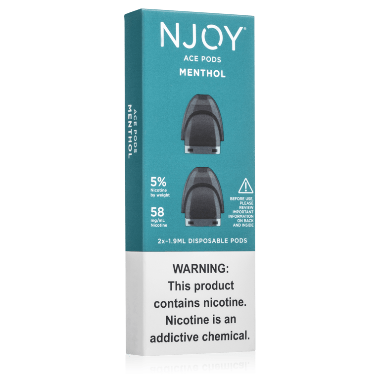 NJOY Ace Menthol Pods 5%