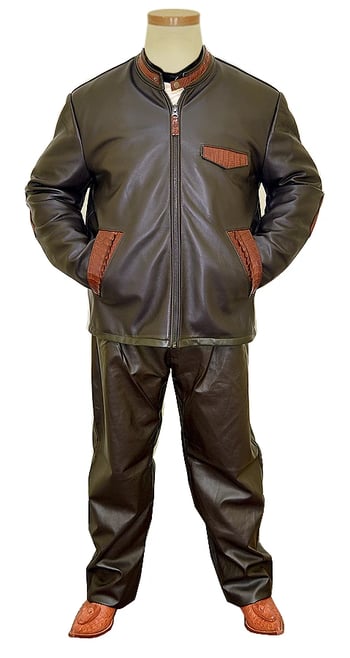 G-Gator Genuine Leather / Alligator Motorcycle Jacket 2030