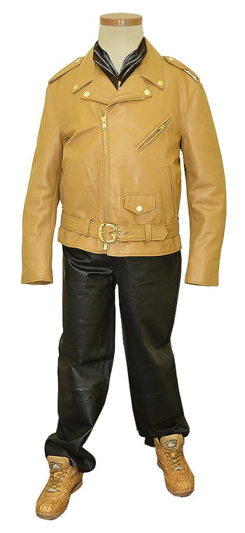 G-Gator Genuine Leather Motorcycle Jacket 5005.