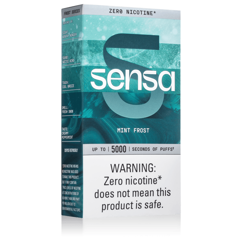 Sensa Mint Frost Zero Nicotine Disposable