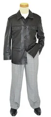 G-Gator Genuine Hornback Alligator / Lambskin Leather Car Coat 2008