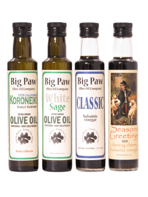 Early Harvest EVOO White Sage flavored olive oil