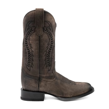 Ferrini Ashton Oak Genuine Leather Men's Square Toe Cowboy Boots 13" Shaft  15593-28