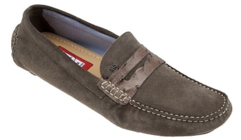 Mauri "Palio" 9247 Mink Genuine Ostrich Suede Shoes