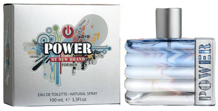 New Brand Power Cologne 3.3 fl oz, time-release all-natural men's fragrance