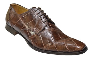 Mauri M508 Brown Genuine All-Over Alligator Shoes