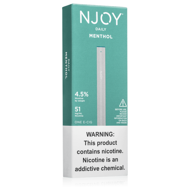 NJOY Daily Menthol Disposable Vape 4.5%